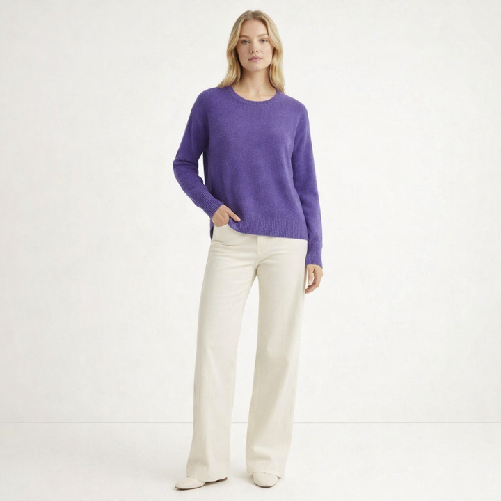 AUTRES COL ROND VIOLET - Taille L (40)