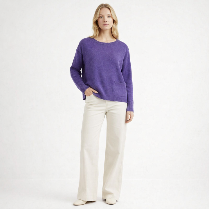 AUTRES COL ROND VIOLET - Taille S (36)