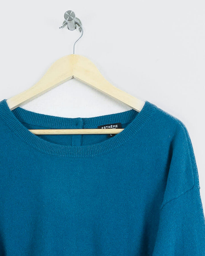 AUTRES COL ROND BLEU - Taille L (40)