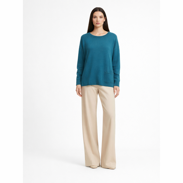 AUTRES COL ROND BLEU - Taille L (40)