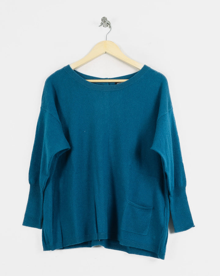 AUTRES COL ROND BLEU - Taille L (40)