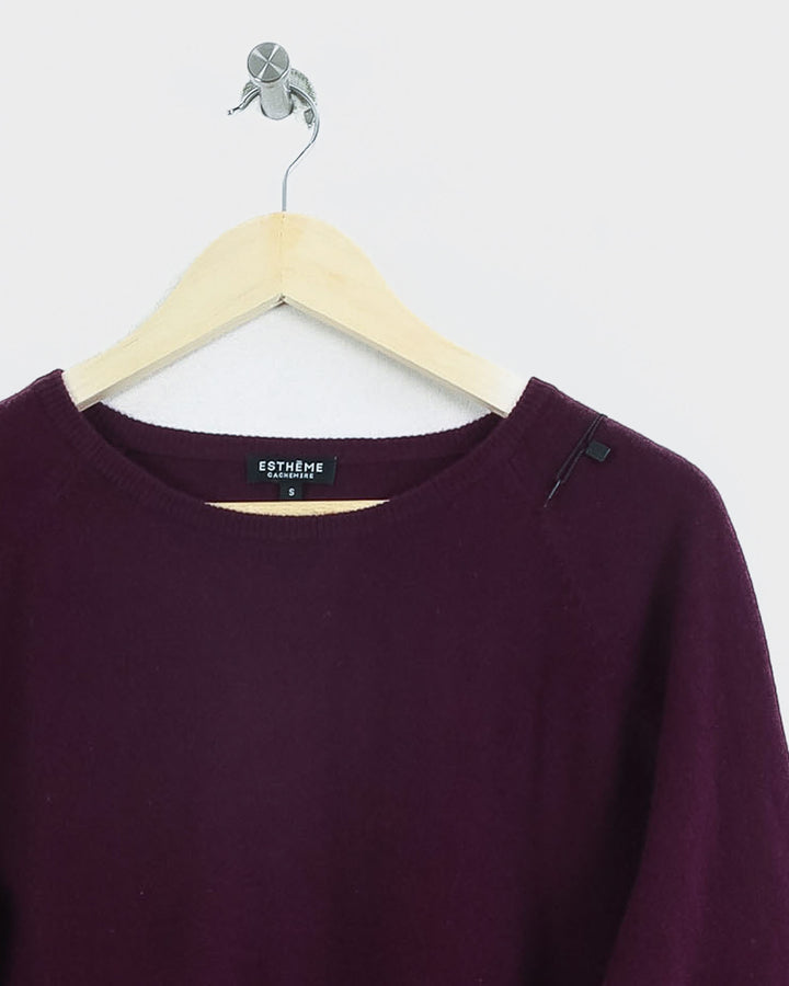 AUTRES COL ROND VIOLET - Taille S (36)
