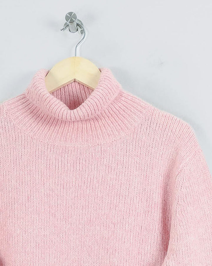 AUTRES COL ROULÉ ROSE - Taille M (38)