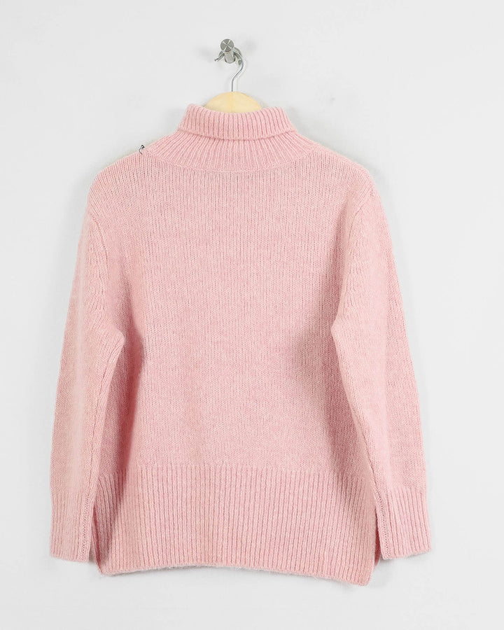 AUTRES COL ROULÉ ROSE - Taille M (38)
