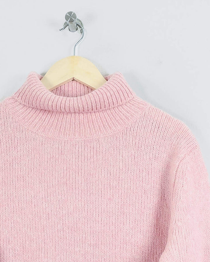 AUTRES COL ROULÉ ROSE - Taille S (36)