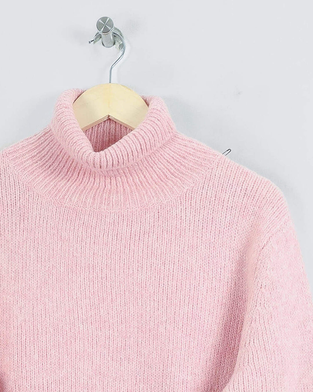 AUTRES COL ROULÉ ROSE - Taille M (38)