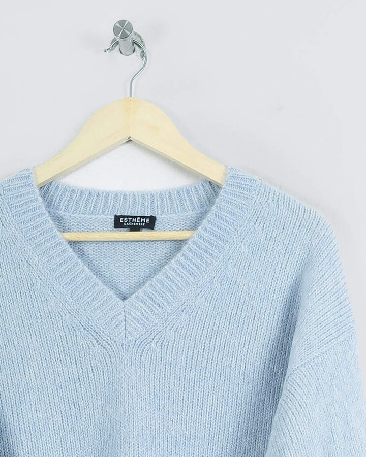 AUTRES COL V BLEU - Taille M (38)
