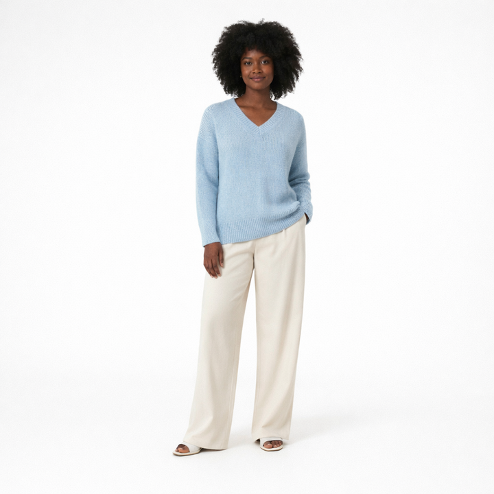 AUTRES COL V BLEU - Taille M (38)