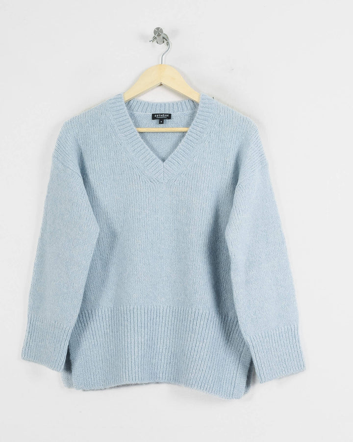 AUTRES COL V BLEU - Taille S (36)