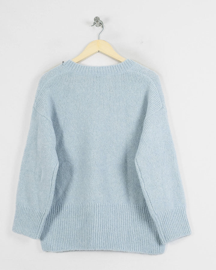 AUTRES COL V BLEU - Taille M (38)