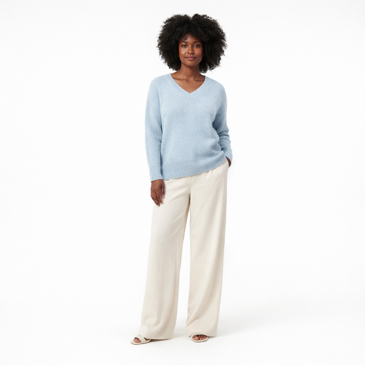 AUTRES COL V BLEU - Taille M (38)