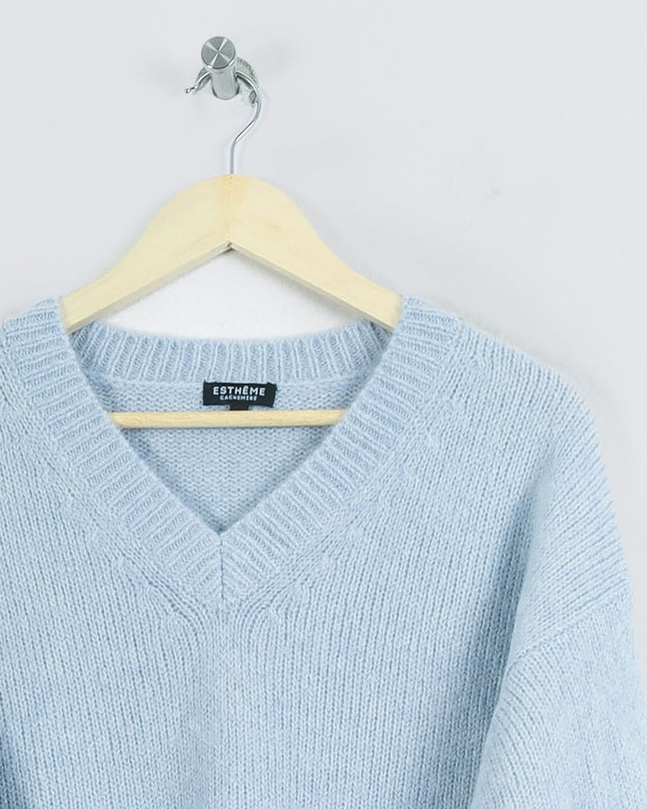AUTRES COL V BLEU - Taille M (38)