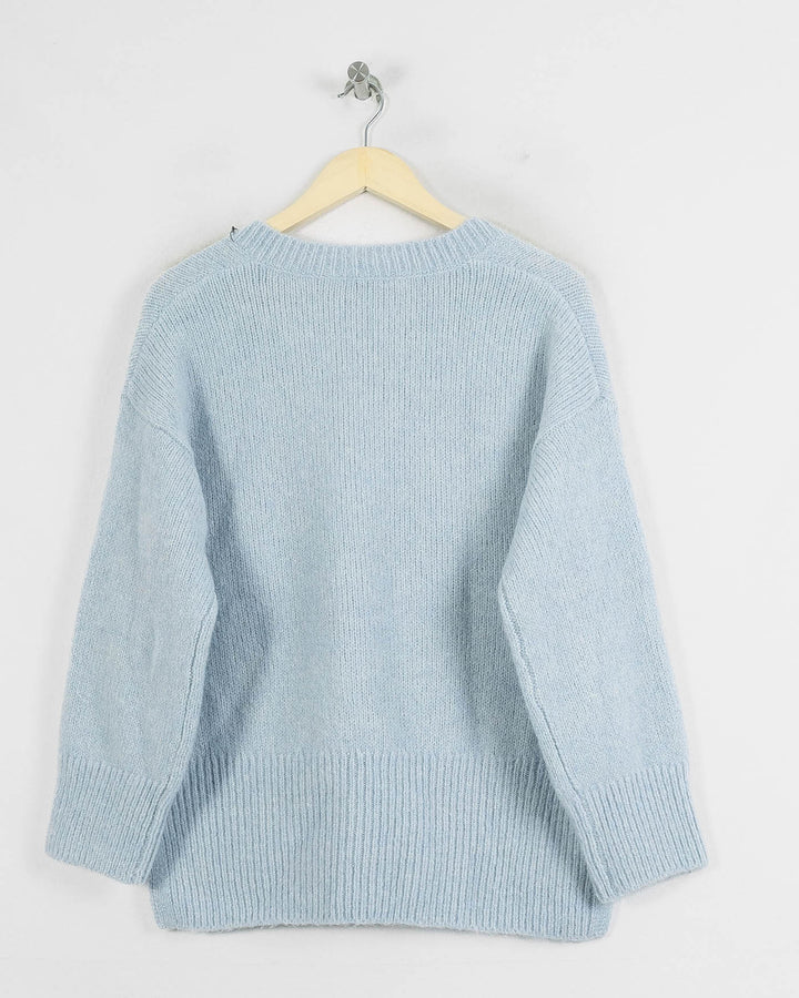 AUTRES COL V BLEU - Taille M (38)
