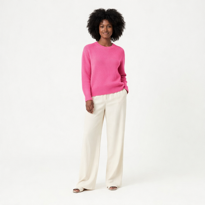 AUTRES COL ROND ROSE - Taille L (40)