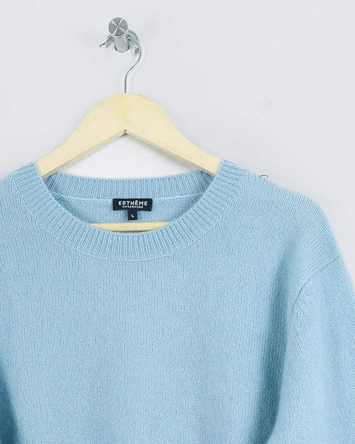 AUTRES COL ROND BLEU - Taille L (40)