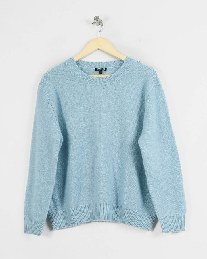AUTRES COL ROND BLEU - Taille L (40)