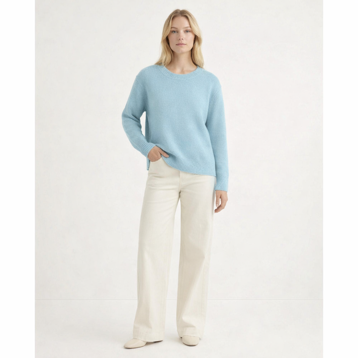 AUTRES COL ROND BLEU - Taille L (40)