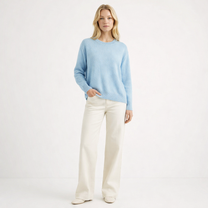 AUTRES COL ROND BLEU - Taille L (40)