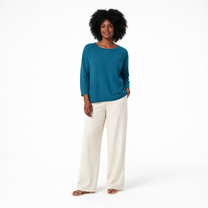 AUTRES COL ROND BLEU - Taille S (36)
