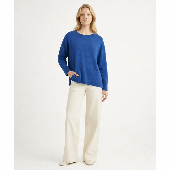 AUTRES COL ROND BLEU - Taille S (36)