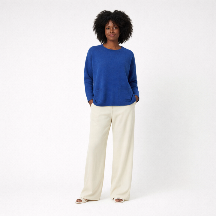 AUTRES COL ROND BLEU - Taille XS (34)