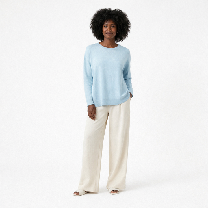 AUTRES COL ROND BLEU - Taille L (40)