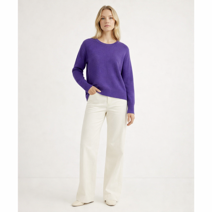 AUTRES COL ROND VIOLET - Taille M (38)