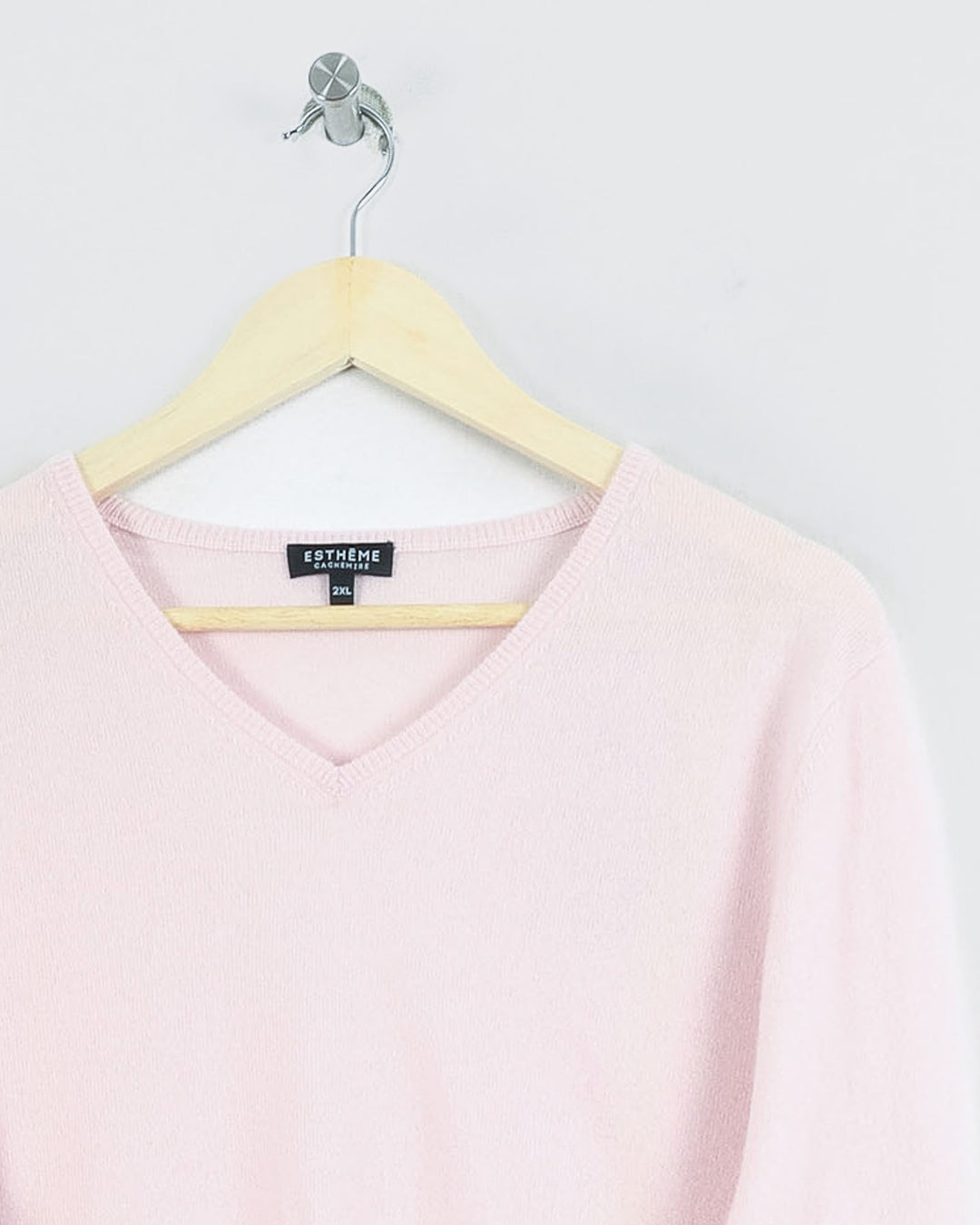 AUTRES COL V ROSE - Taille XXL (44)