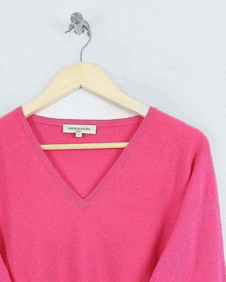 AUTRES COL V ROSE - Taille L (40)