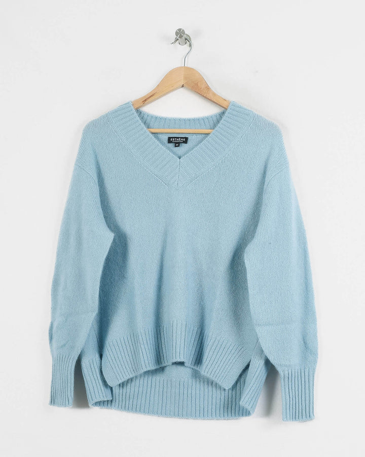 AUTRES COL V BLEU - Taille M (38)