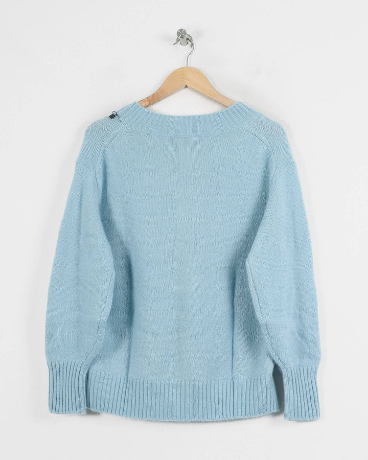 AUTRES COL V BLEU - Taille M (38)