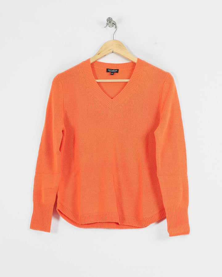 AUTRES COL V ORANGE - Taille XS (34)