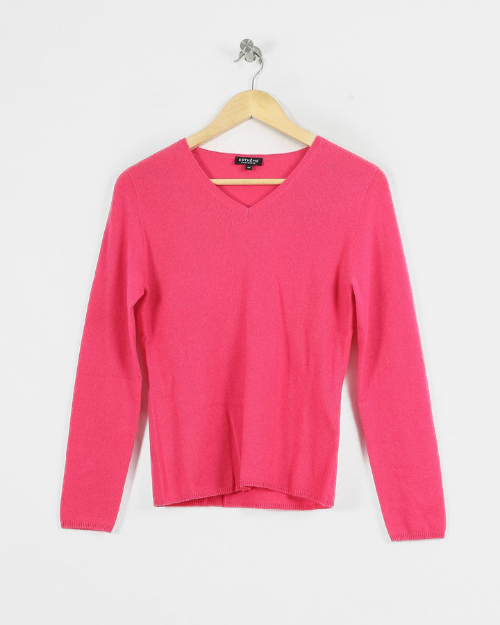 AUTRES COL V ROSE - Taille M (38)