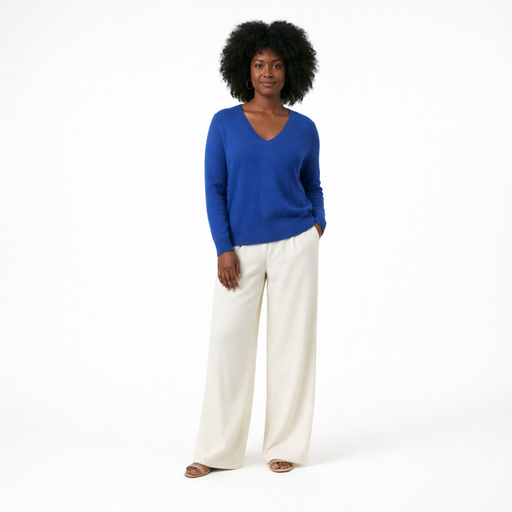 AUTRES COL ROND BLEU - Taille XS (34)
