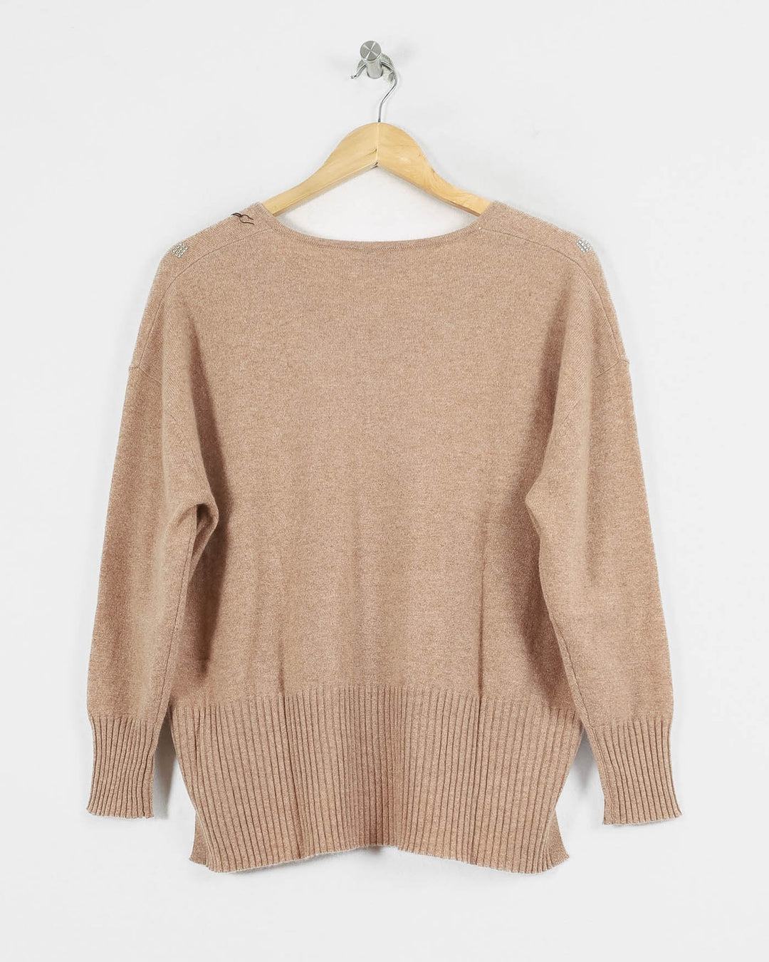 AUTRES COL V BEIGE - Taille M (38)