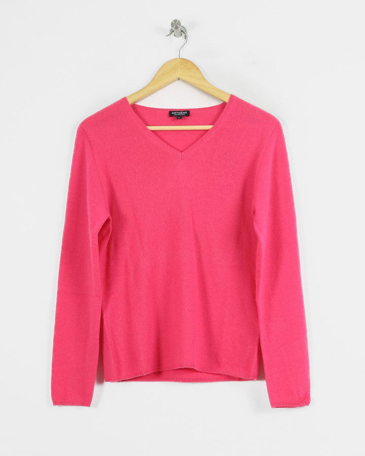 AUTRES COL V ROSE - Taille L (40)