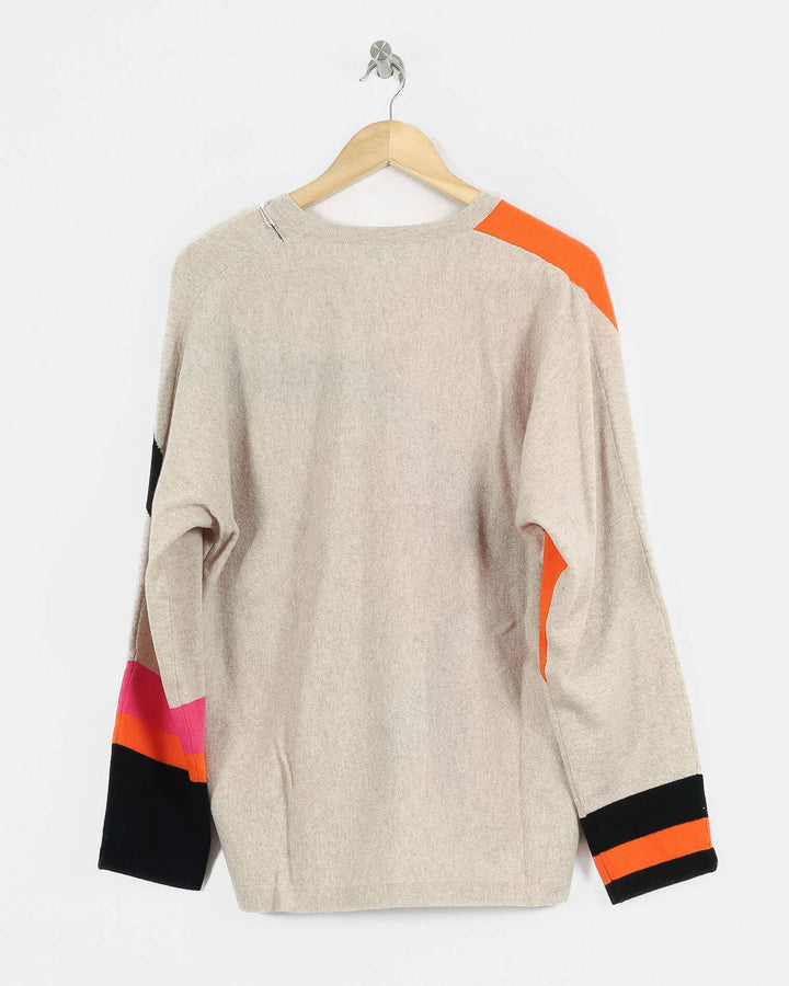 AUTRES COL V MOTIFS - Taille S (36)