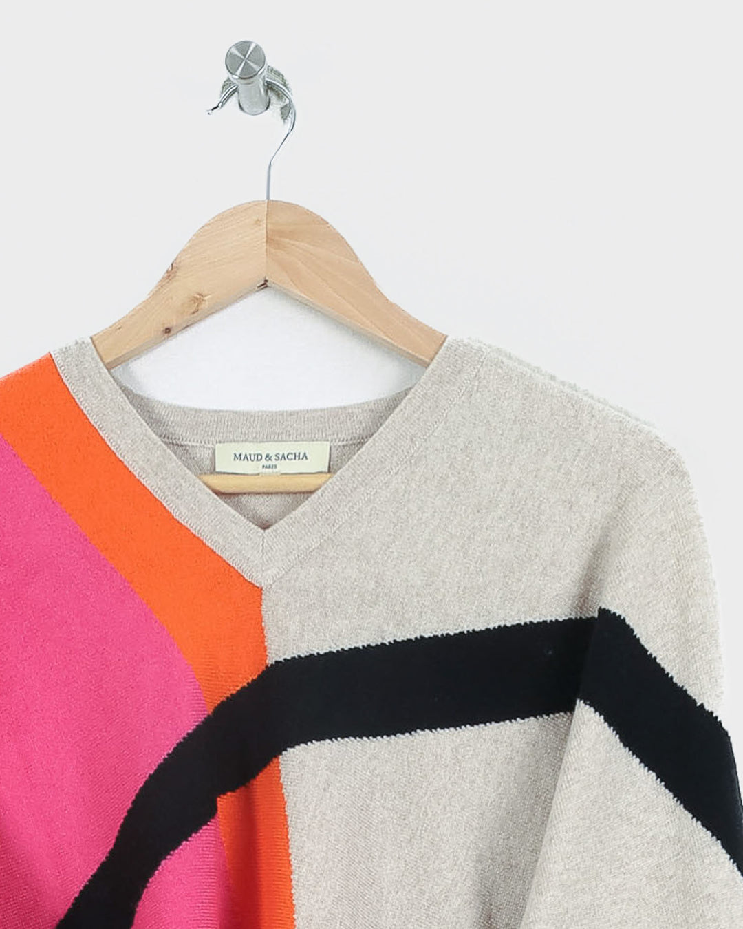 AUTRES COL V BEIGE - Taille S (36)