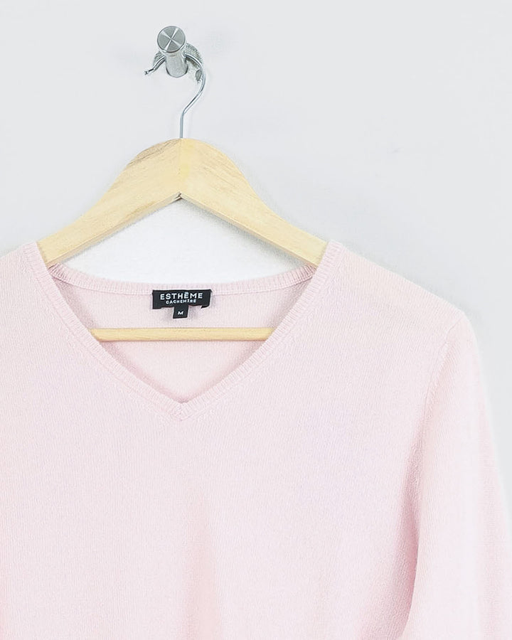 AUTRES COL V ROSE - Taille M (38)