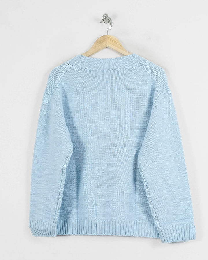 AUTRES COL V BLEU - Taille XL (42)