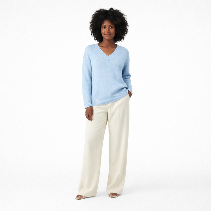 AUTRES COL V BLEU - Taille XL (42)