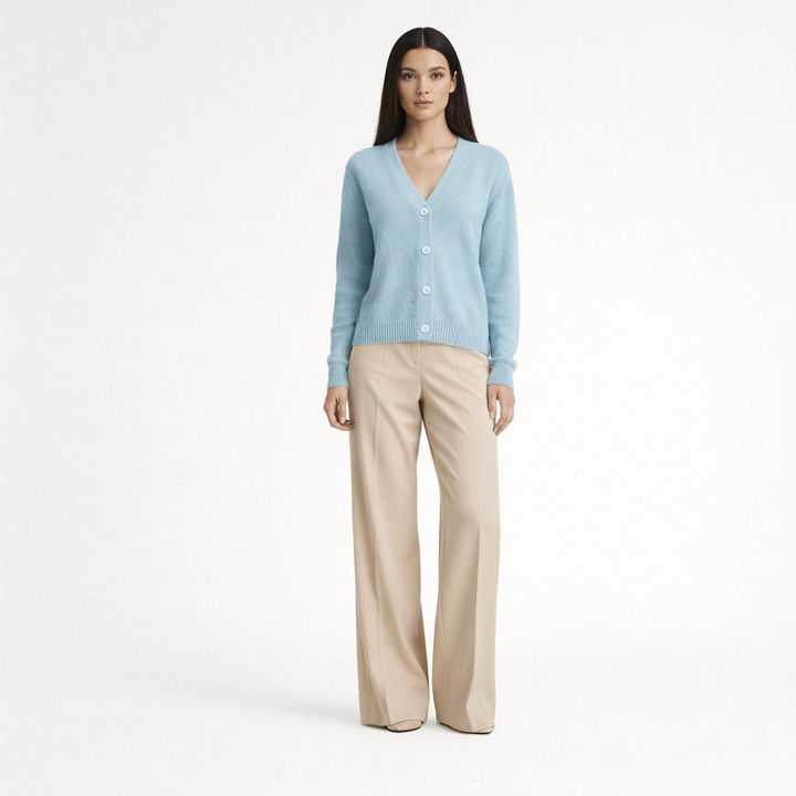 AUTRES COL V BLEU - Taille S (36)