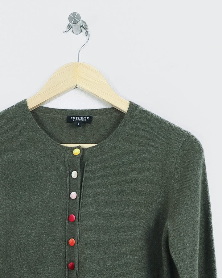ESTHEME COL V VERT - Taille S (36)