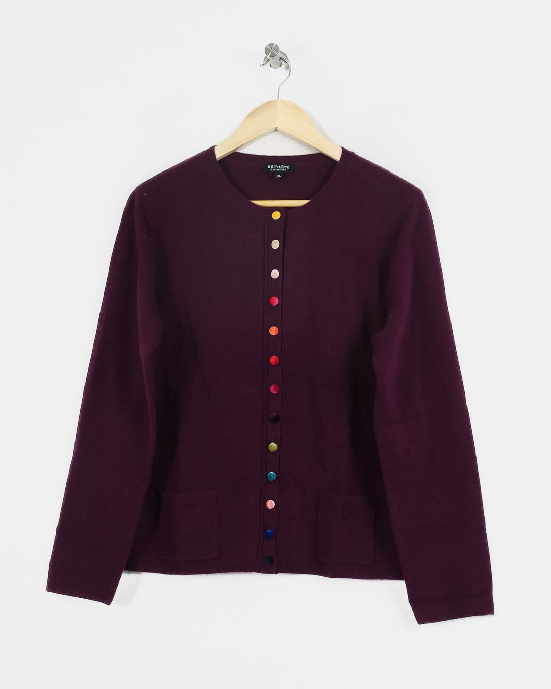 AUTRES COL ROND VIOLET - Taille XL (42)