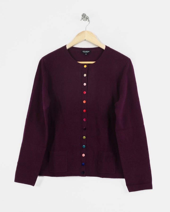 AUTRES COL ROND VIOLET - Taille XL (42)