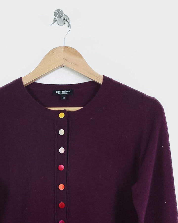 AUTRES COL ROND VIOLET - Taille M (38)