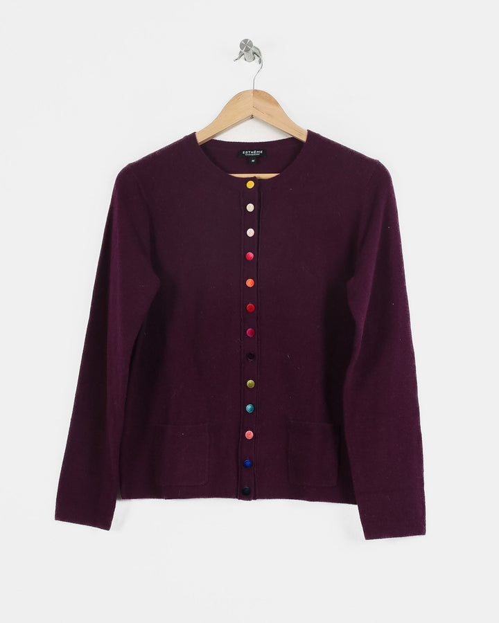 AUTRES COL ROND VIOLET - Taille M (38)