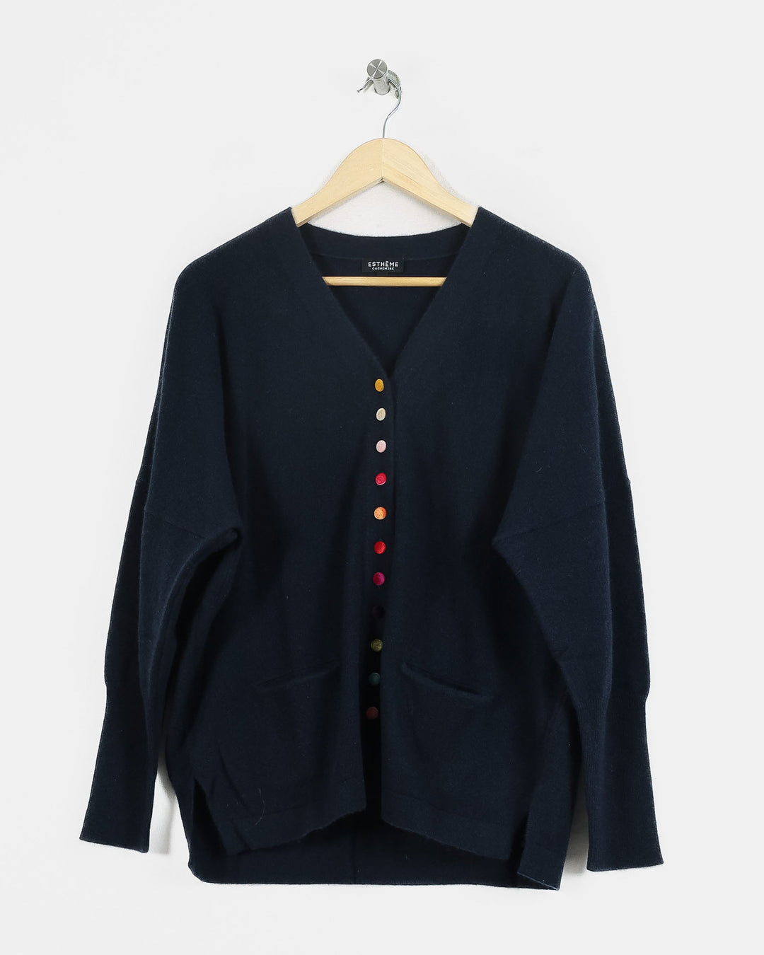 AUTRES COL V BLEU - Taille L (40)
