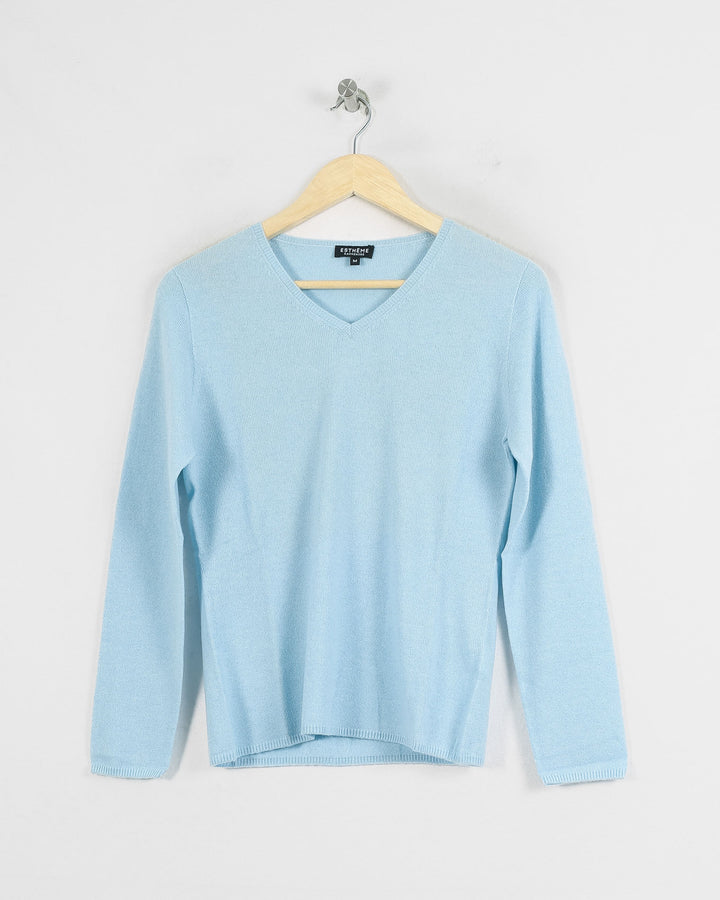 AUTRES COL V BLEU - Taille M (38)