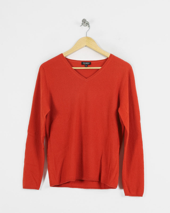 AUTRES COL V ORANGE - Taille XL (42)